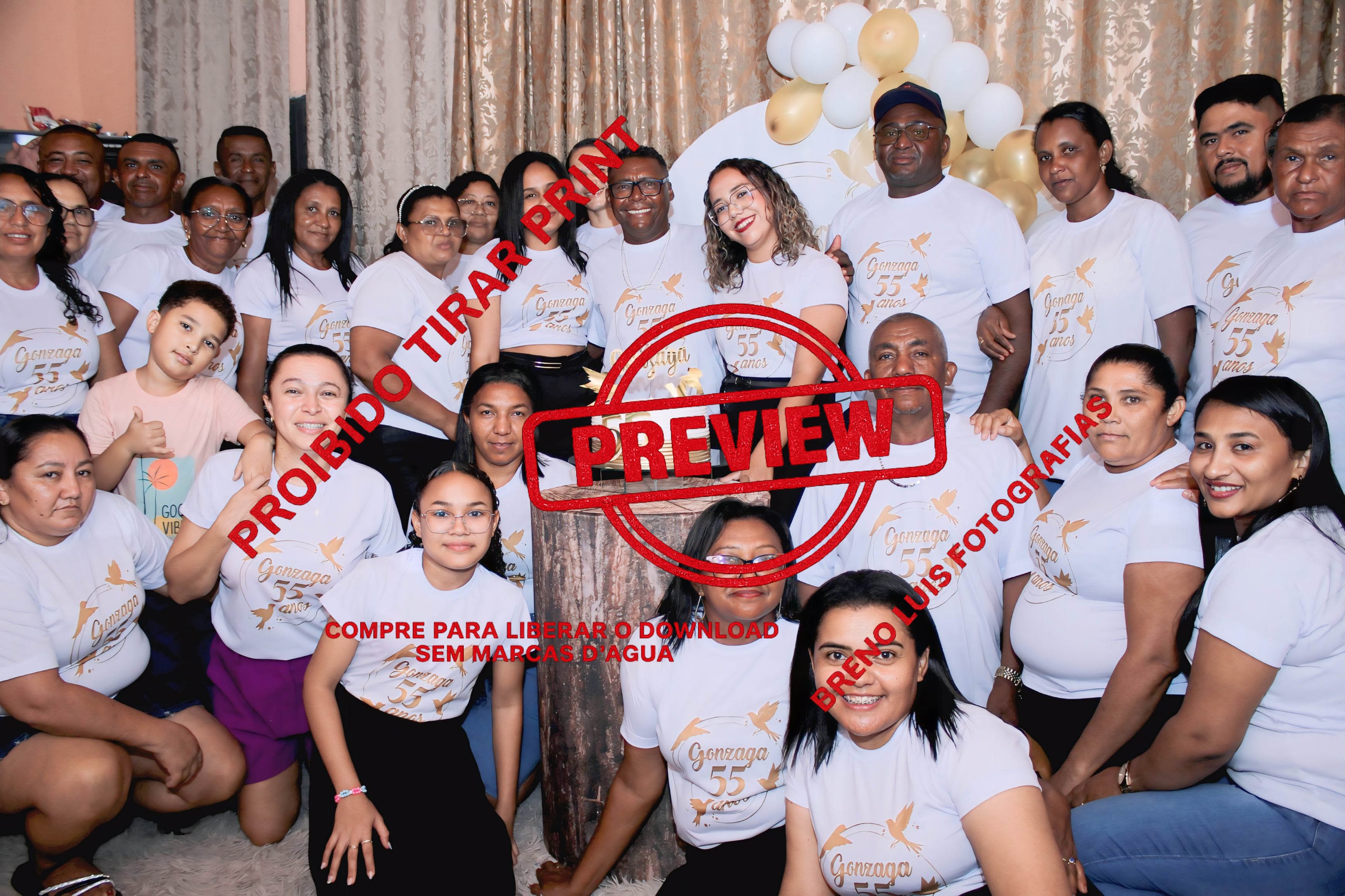 Destaque: Fotos Aniversário Gonzaga 55 anos