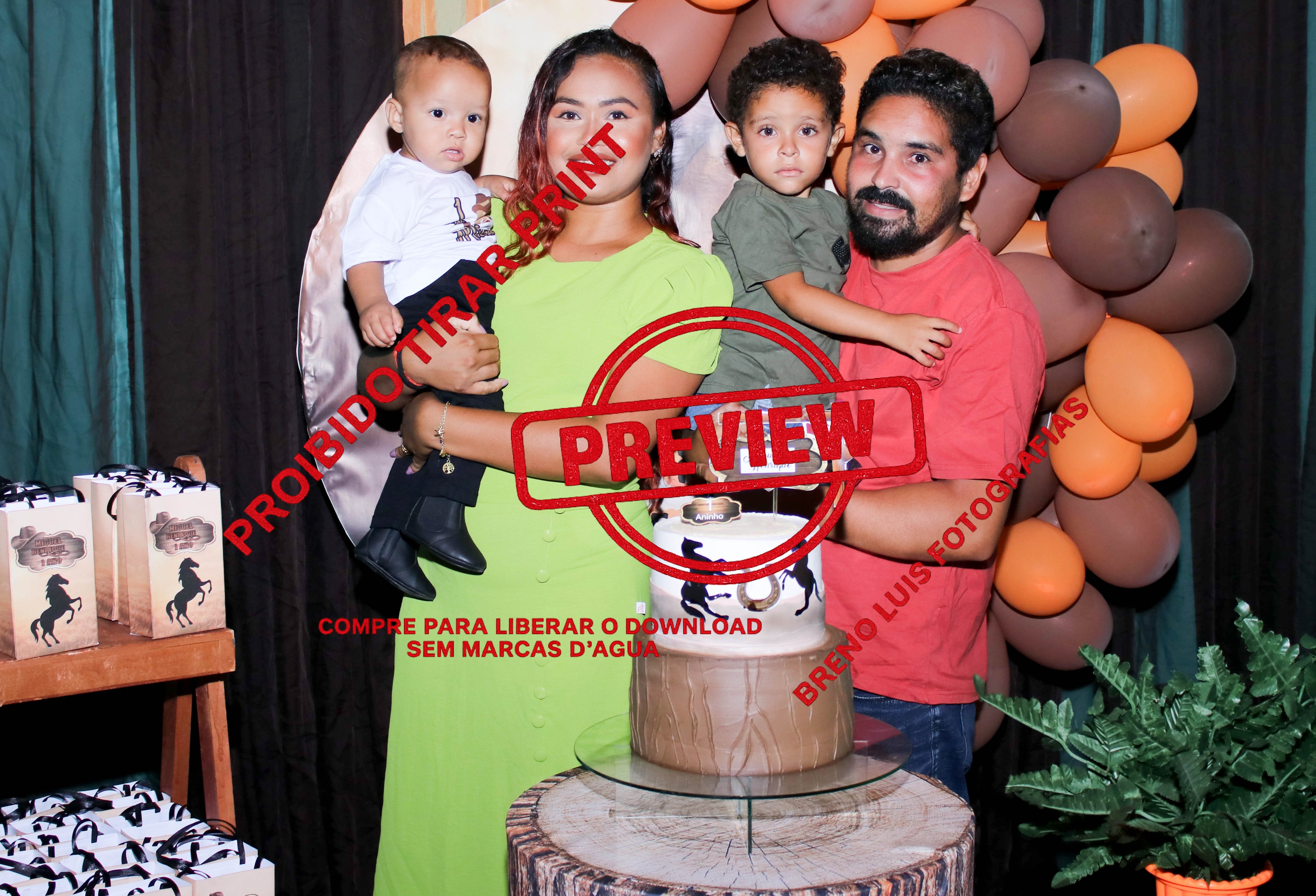 Destaque: Fotos Aniversário 1 Aninho Miguel Henrique